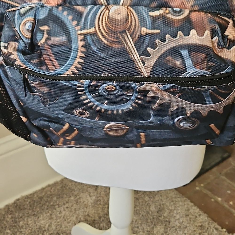NWOT Steampunk Clock Backpack - Picture 2 of 12
